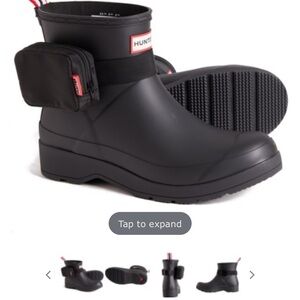 Hunter play short boots sz7